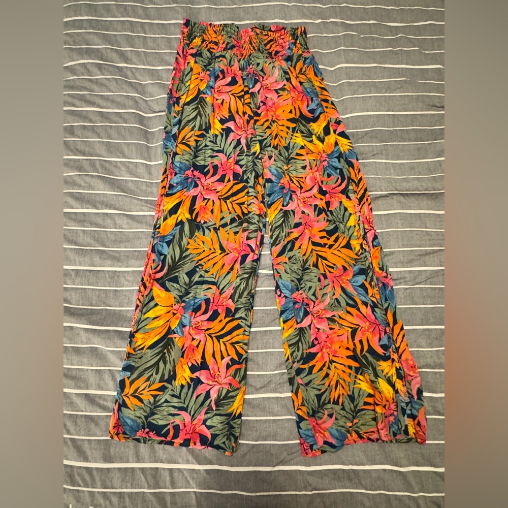 Shade & Shore Floral Print Pants